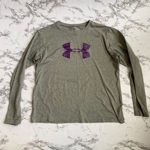 Girls under armour long sleeve